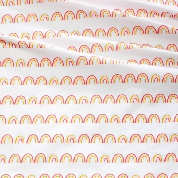 Pillowfort Rainbow Flat Top Bed Sheet - Picture 6 of 8